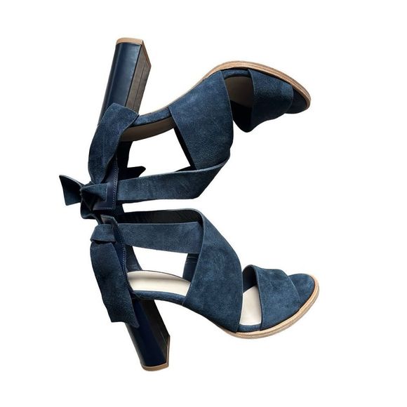 COS Navy Blue Sandals - Picture 8 of 13